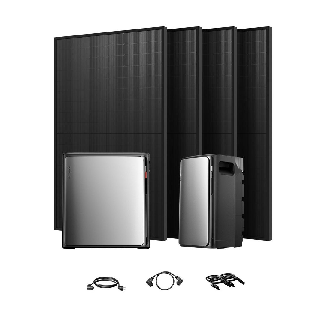 Ecoflow Balkonkraftwerk 1800W ECOFLOW STREAM Ultra X 3