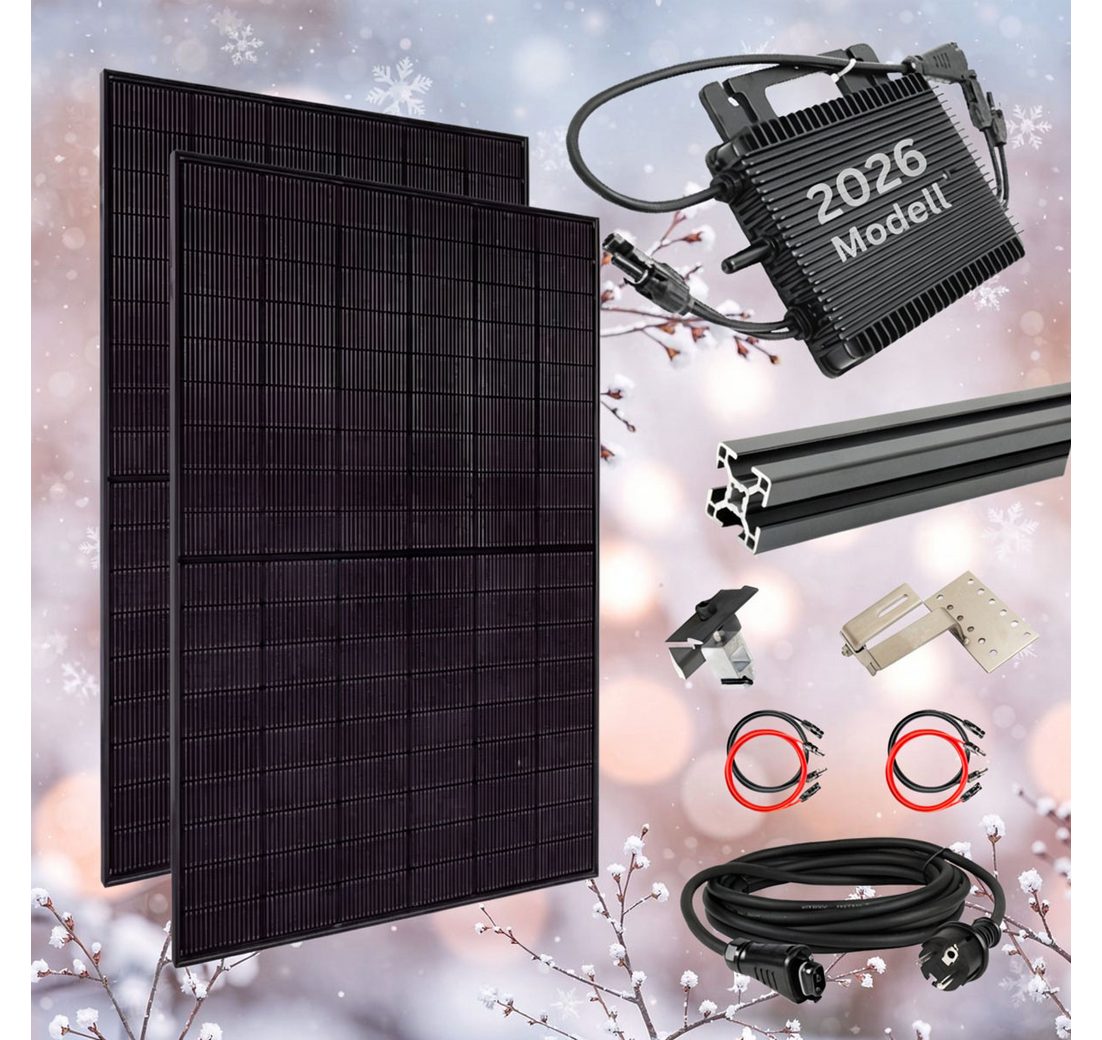 MyVoltaics Balkonkraftwerk 800 Watt MyPfannendach 880+ W für Ziegeldach