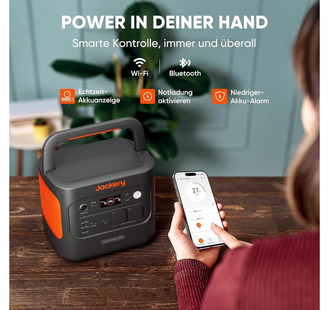 LiFePO4 Solargenerator Schnellladung in 52 Min für Notfall