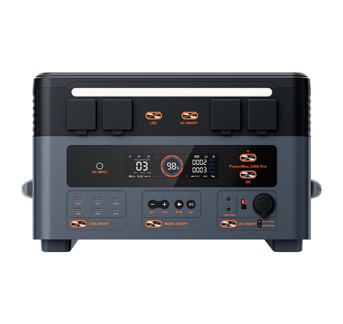 OSCAL Stromerzeuger Stromerzeuger 2400W PRO Tragbare Powerstation